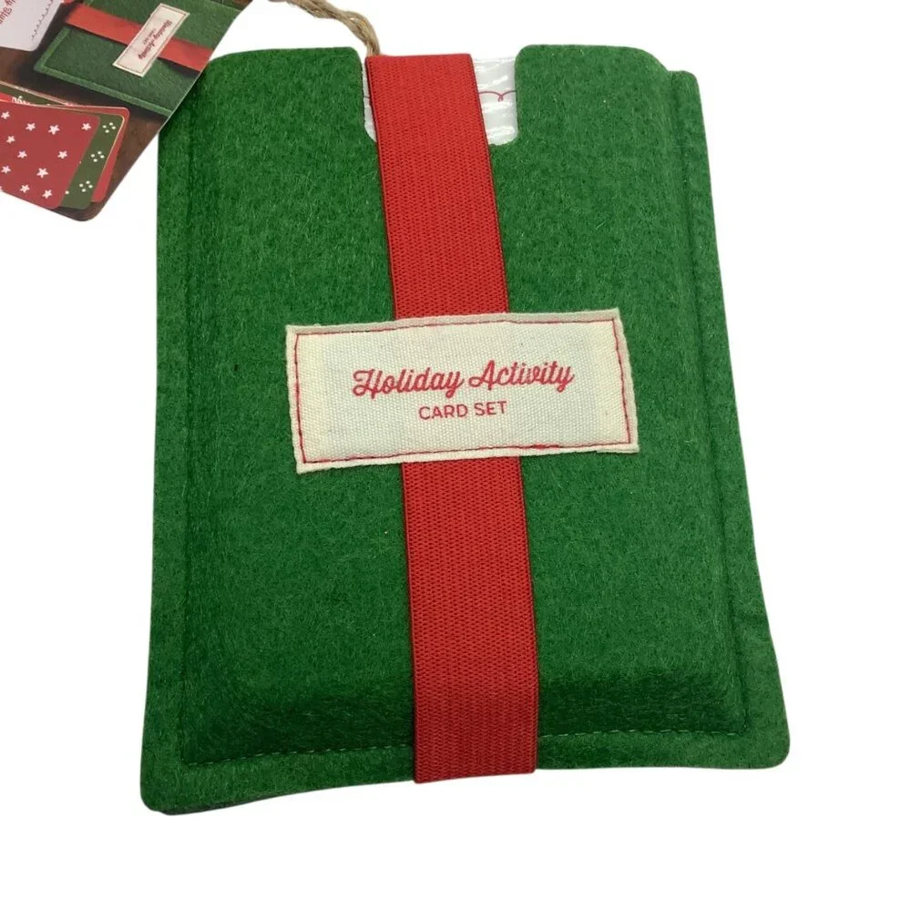 Holiday Activity Card Set Demdaco‎ Christmas Family Game Interactive Prompts NWT